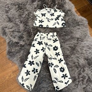 Zara Girls Floral Set Size 9